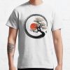 Enso Circle And Bonsai Tree On Canvas T-Shirt Official Cow Anime Merch