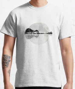 Moonlight Nature Guitar T-Shirt Official Cow Anime Merch
