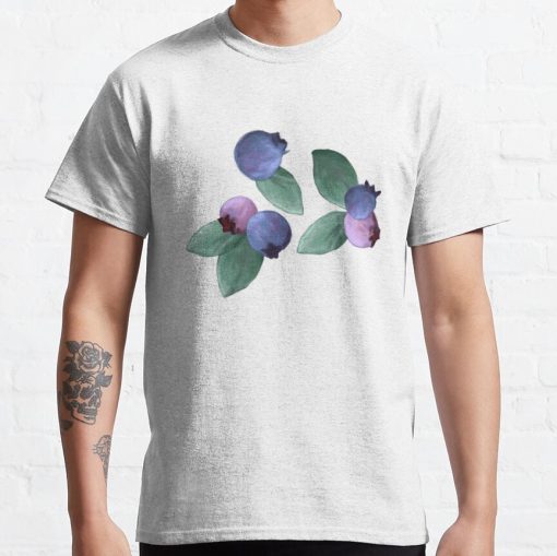 Blueberries T-Shirt Official Cow Anime Merch