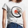 Enso Circle And Bonsai Tree On Canvas T-Shirt Official Cow Anime Merch