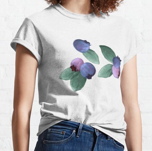 Blueberries T-Shirt Official Cow Anime Merch