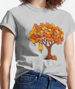 Cat Tree T-Shirt Official Cow Anime Merch